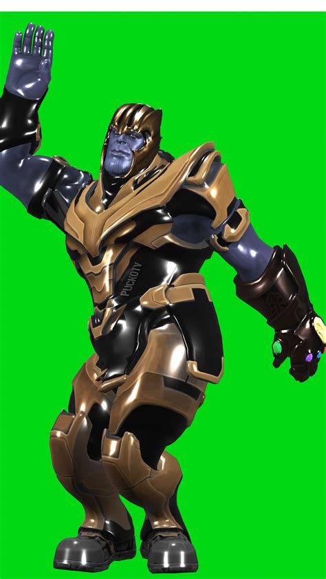 Thanos 4k Green Screen Arms Hip Hop Dance