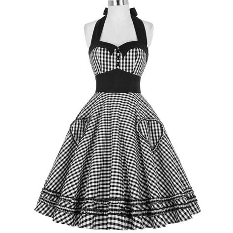 Fashion Women Summer Dresses Sexy Party Swing 50s 60s Vintage Dress