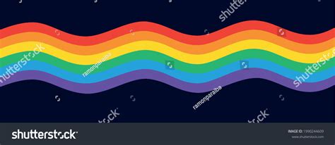lgbt pride flag wave background lgbt gay pride royalty free stock vector 1990244609