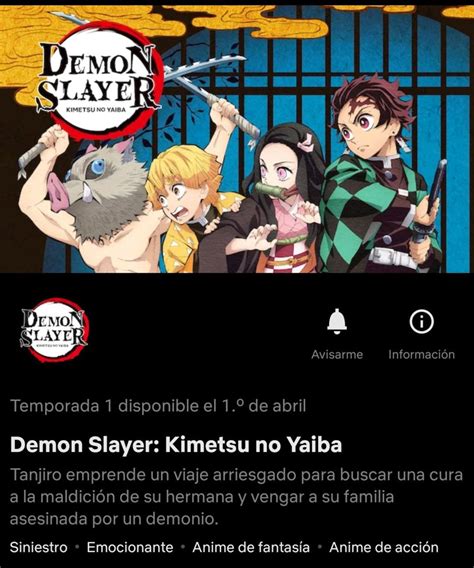 Demon Slayer Primera Temporada Llegará Con Doblaje A Netflix