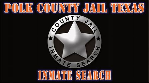 Polk County Texas Jail Inmate Search Youtube