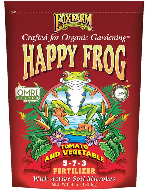 Happy Frog® Tomato And Vegetable Fertilizer Foxfarm Soil And Fertilizer