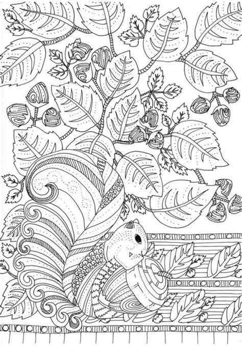 Color pictures of autumn leaves, pumpkins, scarecrows color pictures of autumn leaves, pumpkins, scarecrows, apple trees and more! Get This Printable Autumn Coloring Pages for Adults xc45pl