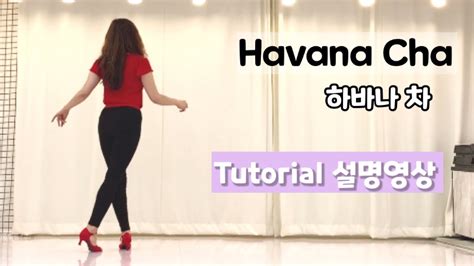 💎tutorial설명영상havana Cha Line Dancehigh Beginner하바나 차 초급 라인댄스 Youtube