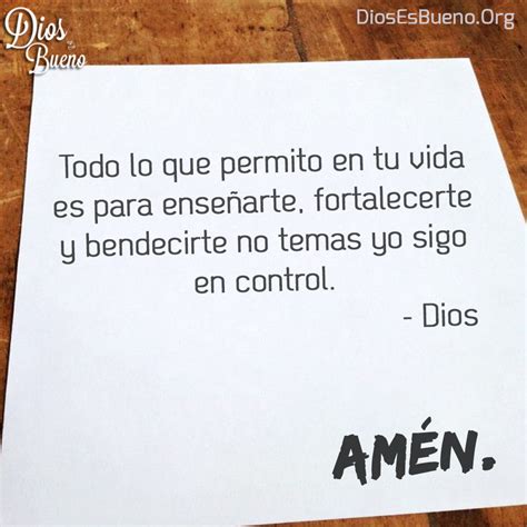 todo lo que dios permite en tu vida es par desarrollar tu carácter para bendecirte solo permite