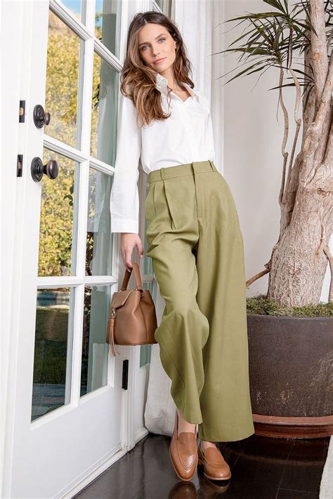 Update 75 Olive Green Trousers Womens Best Incdgdbentre