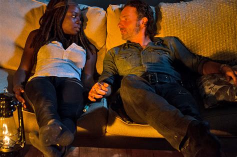‘the Walking Dead What Did Rickmichonne Say Before Sex — Tv Questions Tvline