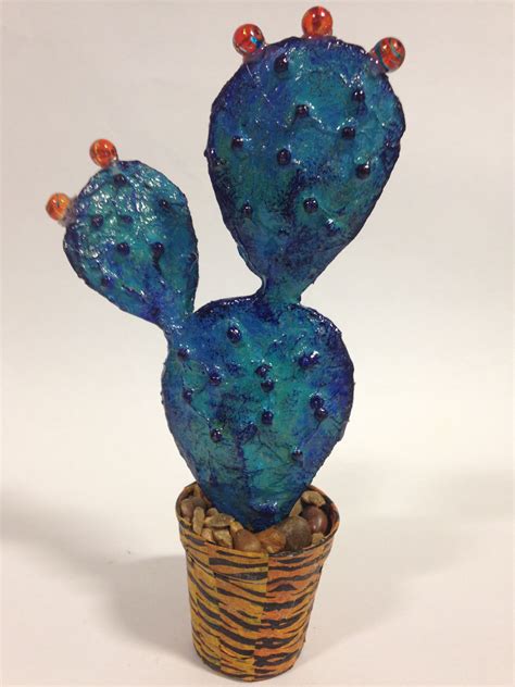 Pin By Cheryl Bryson On Cactus Paper Mache Project At Harrop Fold