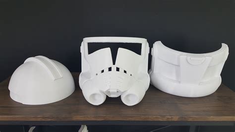 Phase 2 Animated Commander Clone Trooper Helmet Diy Galactic Armory