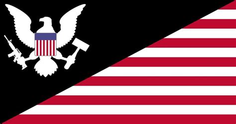 Flag Of Miscellaneous American Workers Militia Vexillology