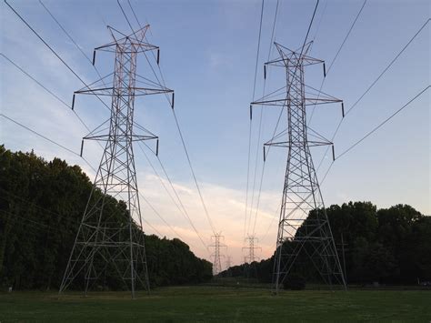 Electric Towers Power Lines