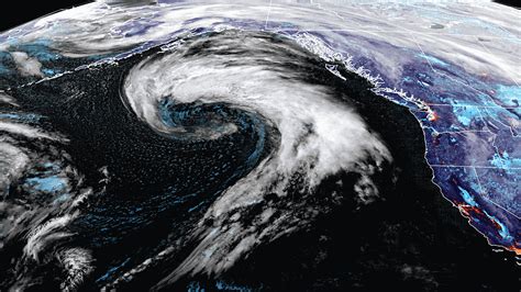 An Impressive Deep North Pacific Extratropical Low Heads For Southeast
