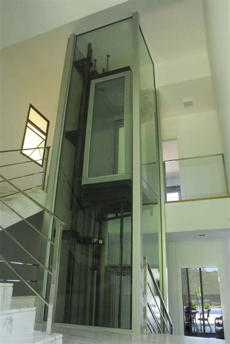 Elevador Panorâmico Elevator Design House Elevation House
