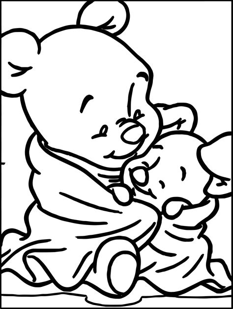 Winnie The Pooh Piglet Coloring Pages At Getcolorings Com Free