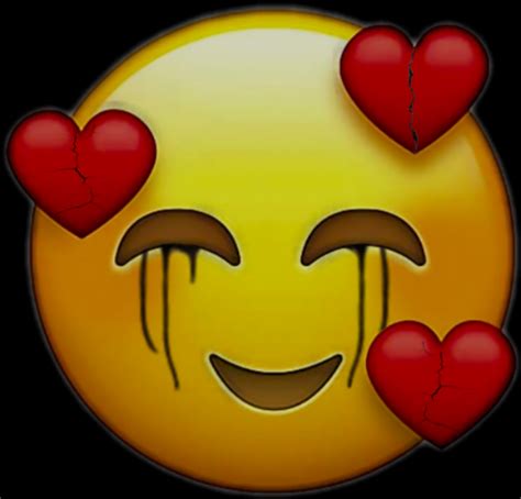 Heart Emoji Wallpaper Depression Aesthetic Broken Heart Wallpaper