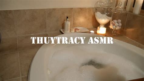 Asmr L Bubble Bath Sleep Trigger Youtube