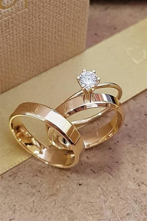 39 Timeless Classic And Simple Engagement Rings Wedding Ring Sets
