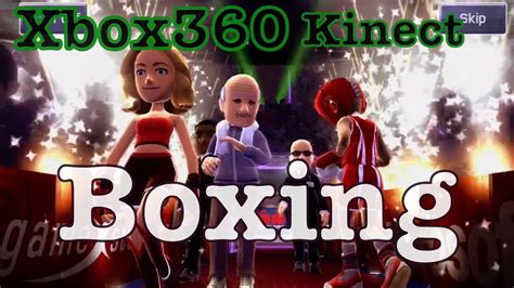 Xbox360 Kinect Sports Boxing Youtube