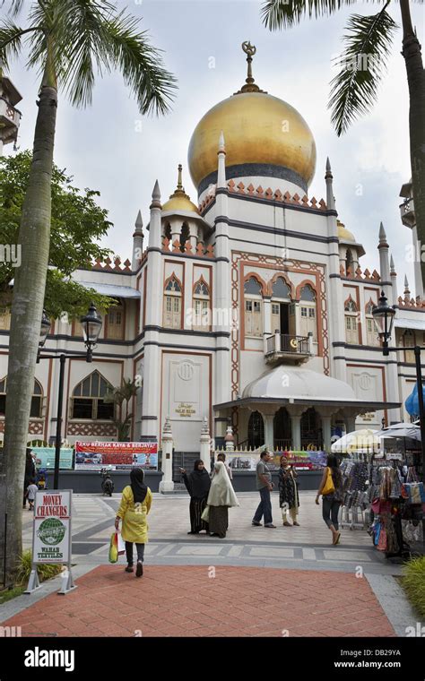 Masjid Sultan Mosque Singapore Stock Photo Alamy