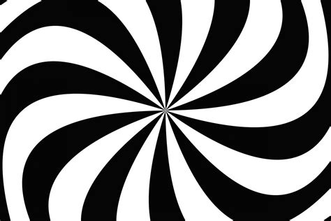 Black And White Spiral Background Graphic By Davidzydd · Creative Fabrica