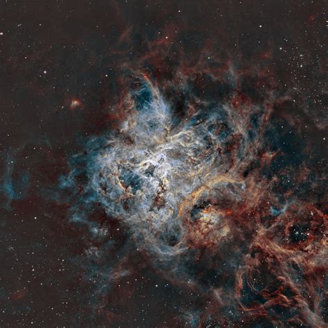 Ngc 2070 Tarantula Nebula Telescope Live