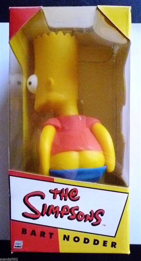 Bart Simpson Nodder The Simpsons Mooning Bobbing Head Doll 1852371999
