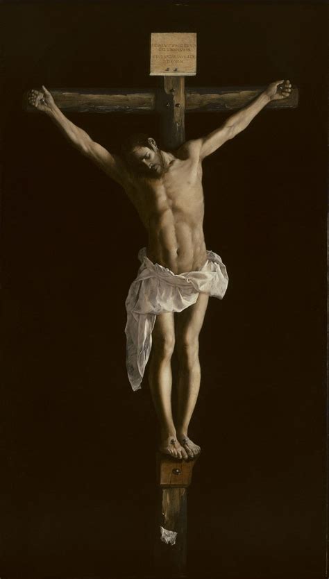Francisco De Zurbarán Die Kreuzigung 1627 Kunst Künstler