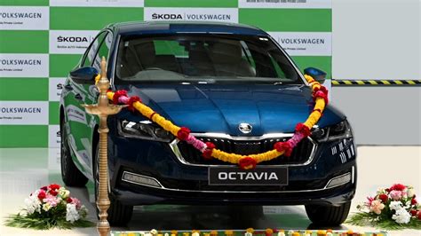 new skoda octavia production starts in india launch later this month