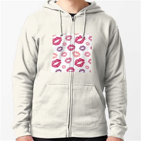 Kisses For Everyone Zipped Hoodie By Phoenixdreamer Redbubble