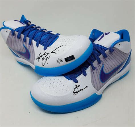 Kobe Bryant Signed Nike Kobe 4 Protro Limited Edition Basketball Shoes