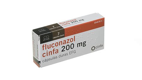 Fluconazol Cinfa Efg 200 Mg 7 Capsulas Farmacéuticos