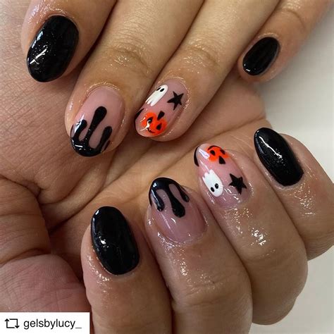 100 Easy Halloween Nails Art Ideas For Your Inspirations