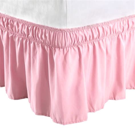 A wide variety of linen dust ruffles options are available to you, such as material, use, and pattern. Pleated Bed Skirt Polyester Wrap Around 15" Drop Dust ...