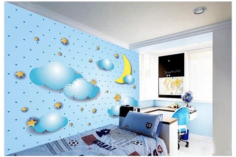 Custom Mural 3d Non Woven Wallpaper Childrens Room Wall Murals On