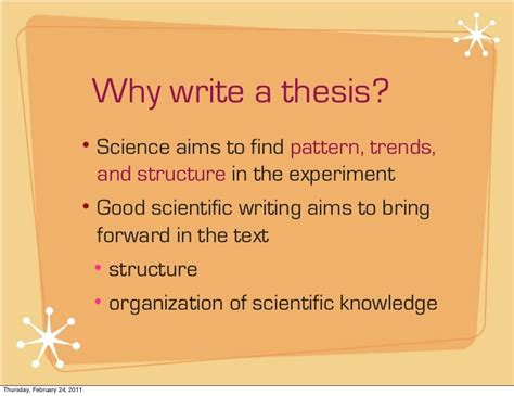 Scientific Workplace Thesis Template