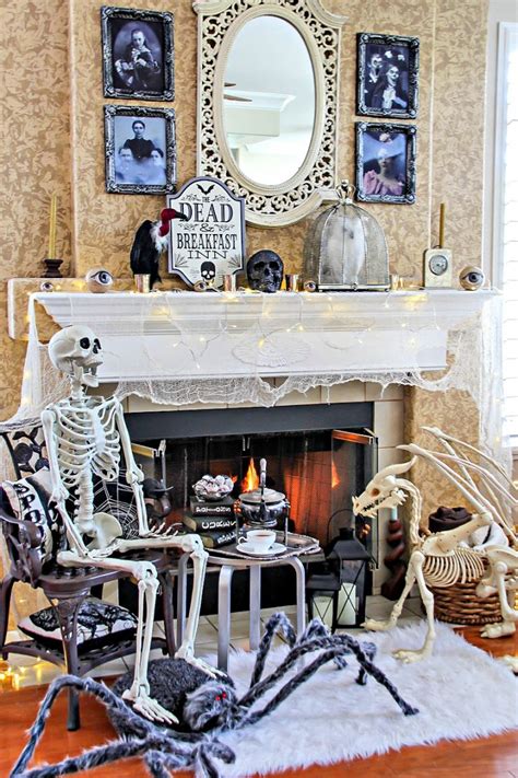 Halloween Decorating For Your Front Porch And Fireplace Tonya Staab