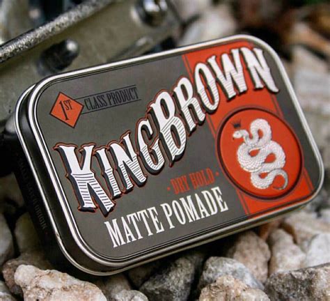 King Brown Matte Pomade (2.5 oz) สอบถาม สั่งซื้อกับเราได้ทางช่องทาง