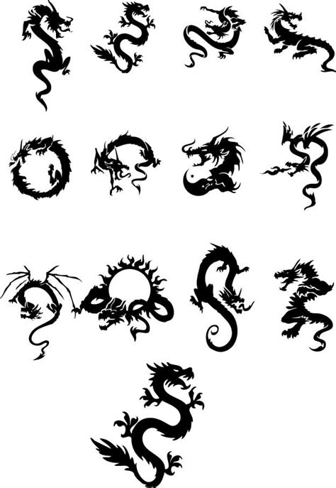 More images for dragon tattoo stencil small » Dragon Tattoos | Tattoostime.com | Small dragon tattoos ...