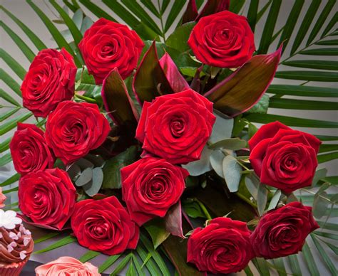 The Flower Lounge Red Roses On Valentinesthe Story Behind The