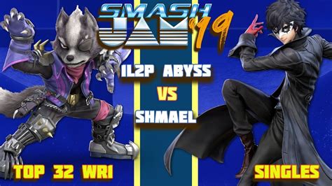 Smash Jam 19 Top 32 Wr1 1l2p Abyss Wolf Vs Shmael