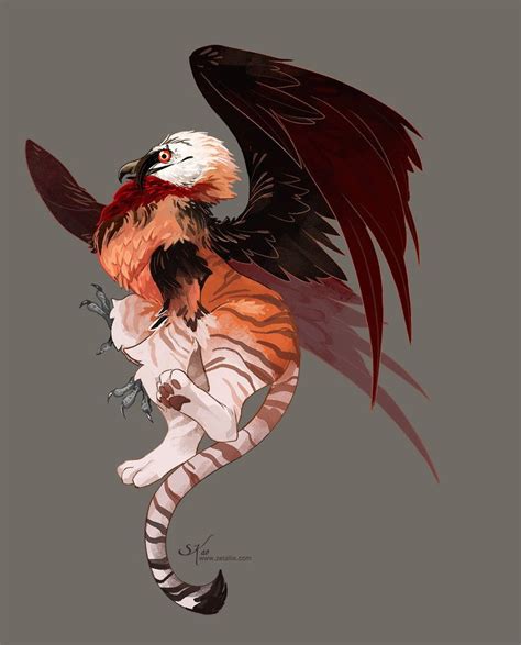 Gryphon By Zetallis Mythical Creatures Art Mythical Creatures