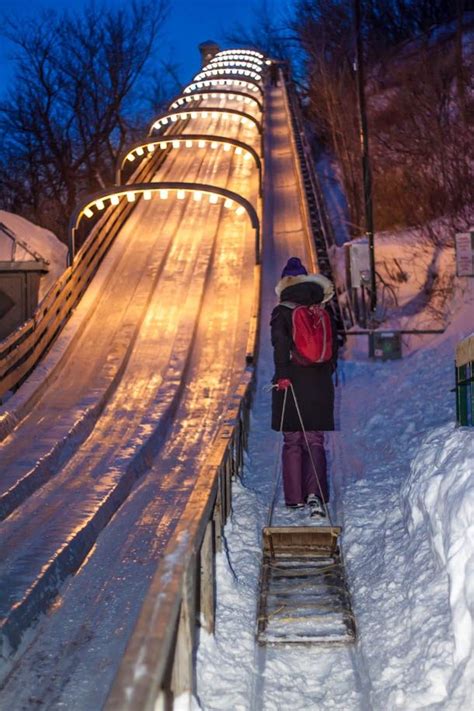 Historic Quebec City Would Love To Try This Slide Canada Travel