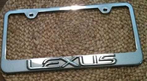 Buy Lexus Chrome License Plate Frame In Frisco Texas Us For Us 1999
