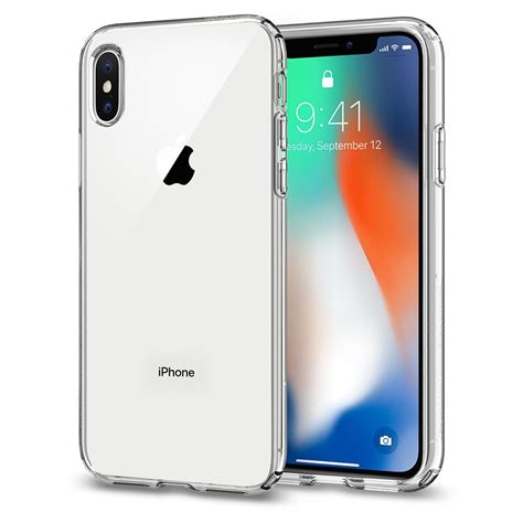 Iphone X Case Liquid Crystal Cell Phone Spigen