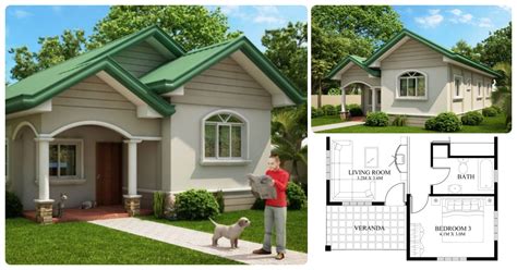 Single Storey Attractive House Plan Designed To Be Build In 90 Square