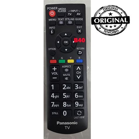 Original Panasonic Lcd Led Tv Remote Control Shopee Malaysia