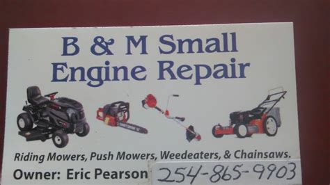 B And M Small Engine Repair Small Engine Repair Service In Gatesville Tx