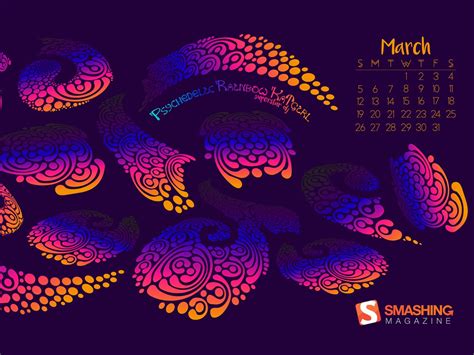 Katgirl March 2017 Calendar Wallpaper Preview