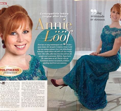 Läs det senaste om annie lööf, alla nyheter och reportage finns här på www.dalslanningen.se. Det Opåverkade Sinnet: Familjefientliga, avundsjuka ...