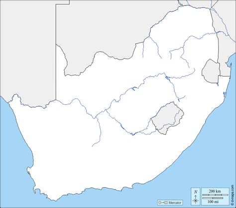 Total Imagen Carte De L Afrique Du Sud Fr Thptnganamst Edu Vn